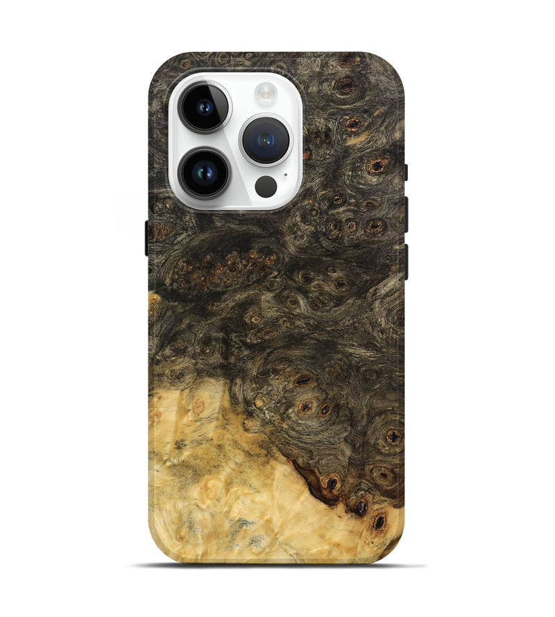 iPhone 15 Pro Wood Live Edge Phone Case - Renata (Wood Burl, 733419)