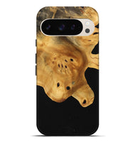 Pixel 9 Pro XL Wood Live Edge Phone Case - Helmer (Pure Black, 733429)