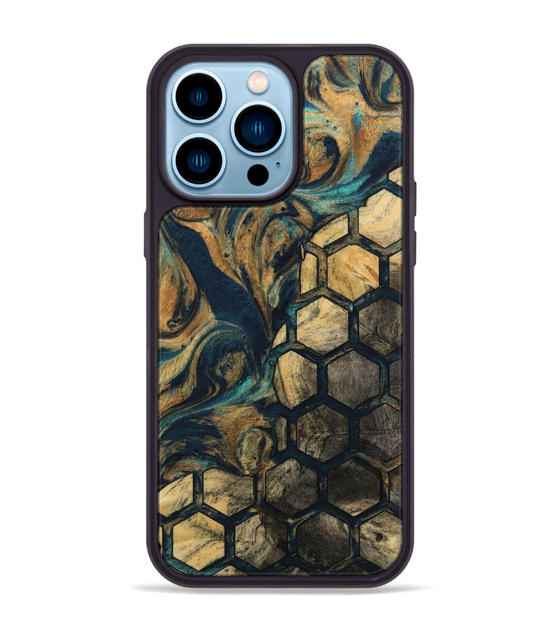 iPhone 14 Pro Max Wood Phone Case - Sada (Pattern, 733432)