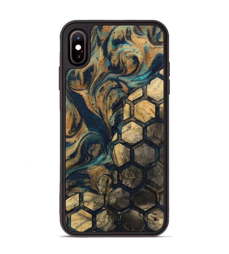 iPhone Xs Max Wood Phone Case - Sada (Pattern, 733432)