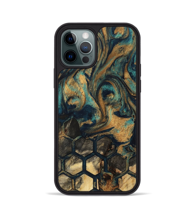 iPhone 12 Pro Wood Phone Case - Gregg (Pattern, 733440)