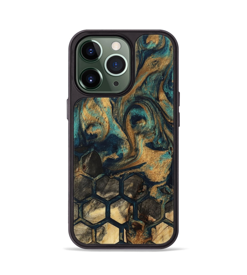 iPhone 13 Pro Wood Phone Case - Gregg (Pattern, 733440)