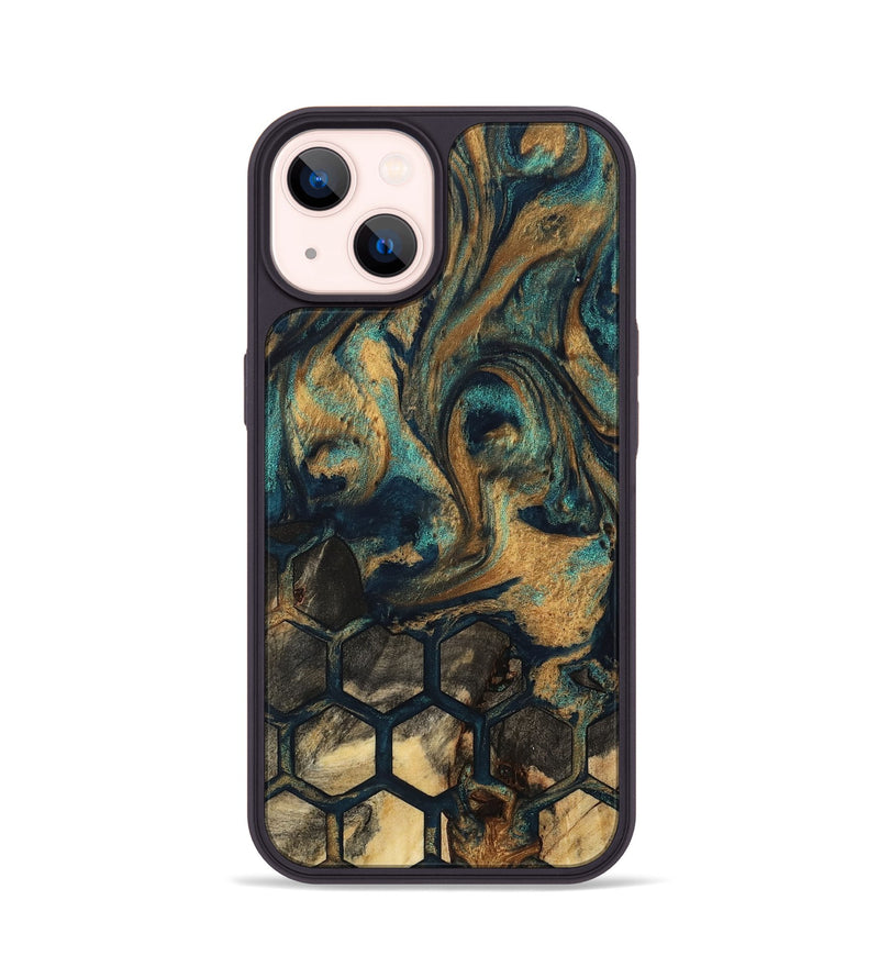 iPhone 14 Wood Phone Case - Gregg (Pattern, 733440)