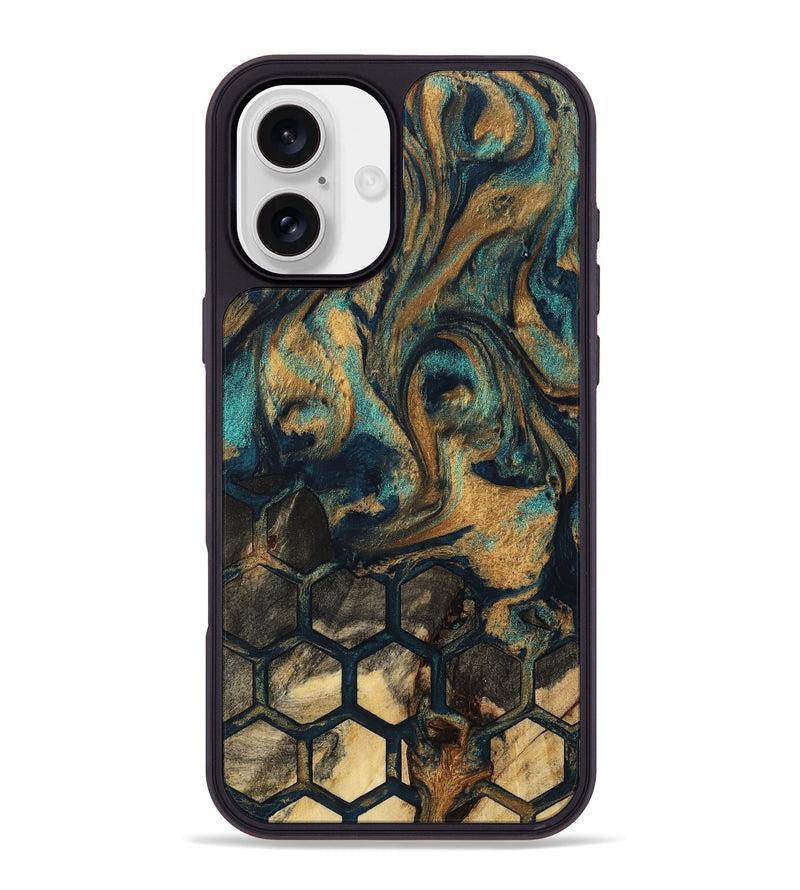 iPhone 16 Plus Wood Phone Case - Gregg (Pattern, 733440)