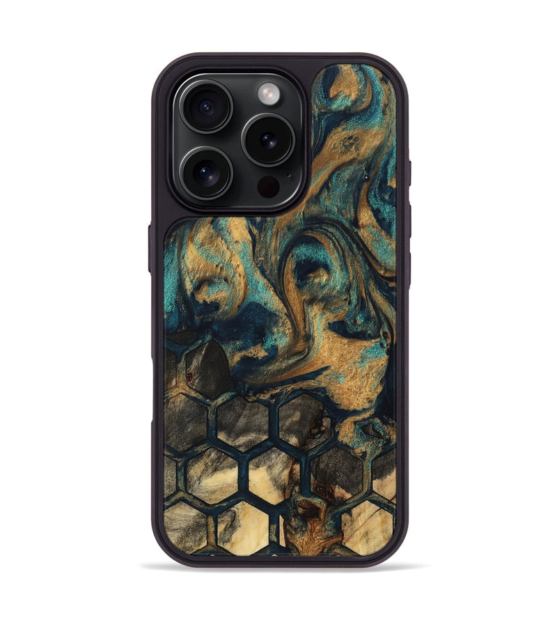 iPhone 16 Pro Wood Phone Case - Gregg (Pattern, 733440)