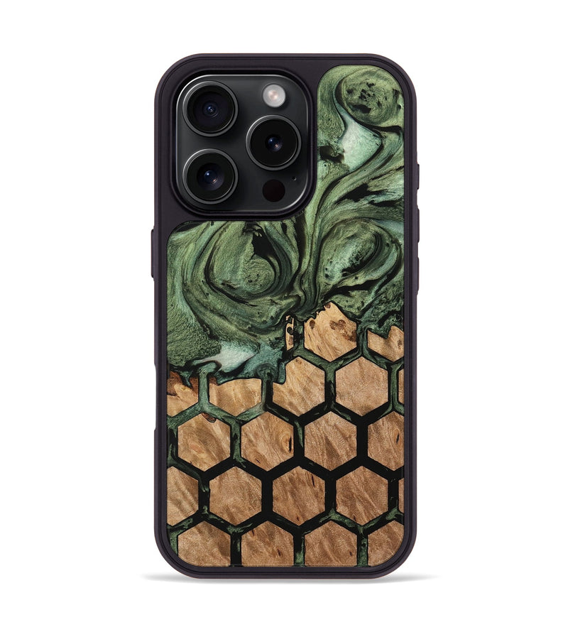 iPhone 16 Pro Wood Phone Case - Genaro (Pattern, 733448)