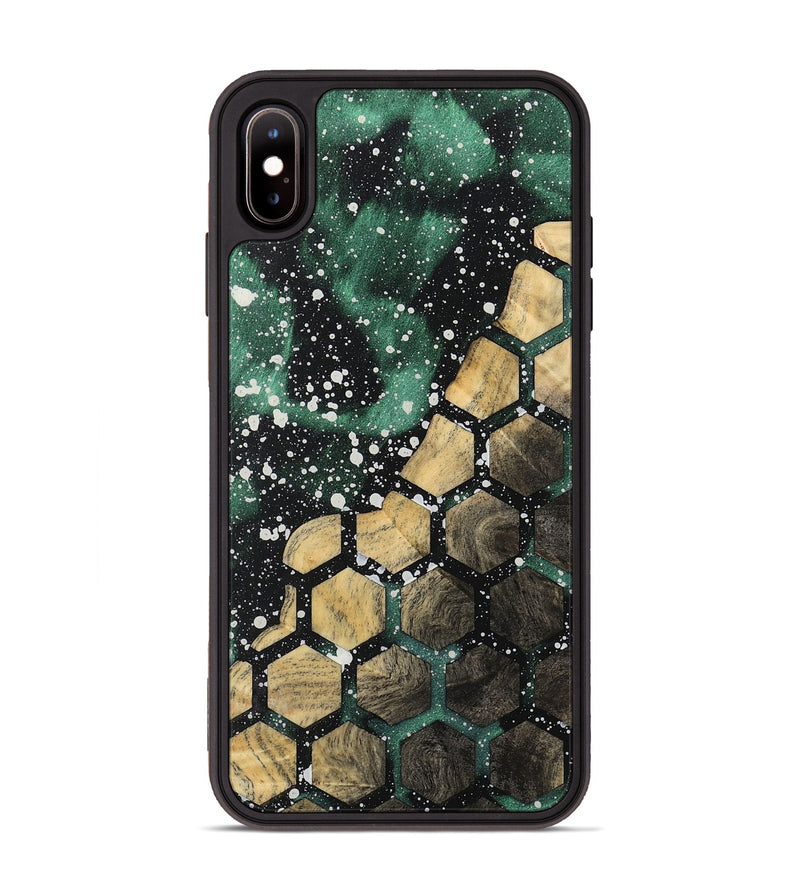 iPhone Xs Max Wood Phone Case - Rozalia (Pattern, 733454)