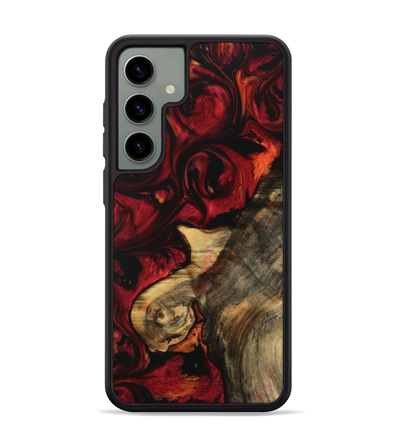 Galaxy S24 Plus Wood Phone Case - Myron (Red, 733456)