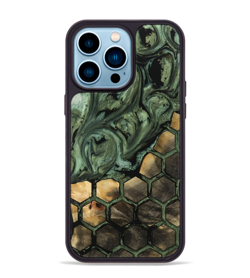 iPhone 14 Pro Max Wood Phone Case - Sydnee (Pattern, 733464)