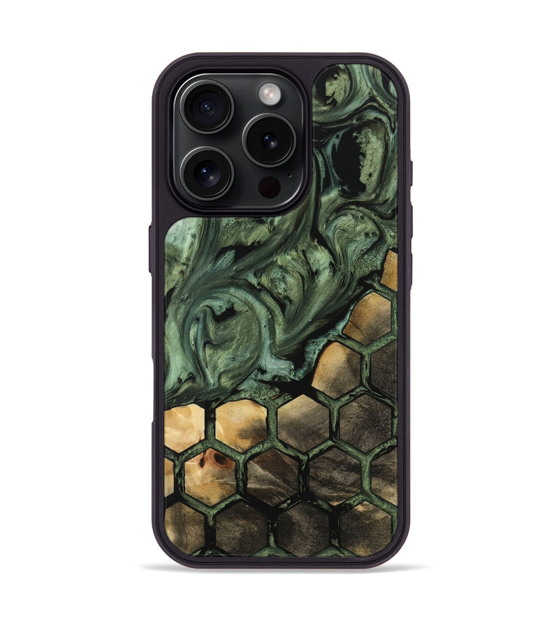 iPhone 16 Pro Wood Phone Case - Sydnee (Pattern, 733464)