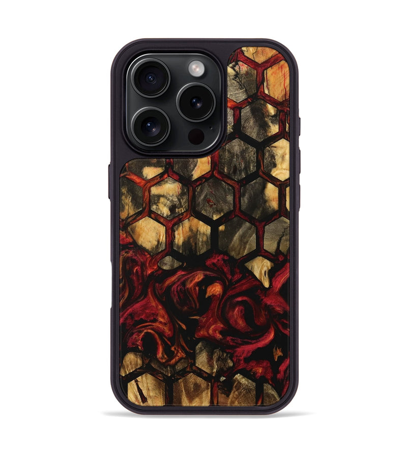 iPhone 16 Pro Wood Phone Case - Roxana (Pattern, 733468)