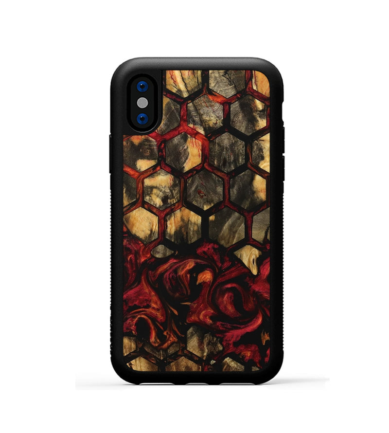 iPhone Xs Wood Phone Case - Roxana (Pattern, 733468)