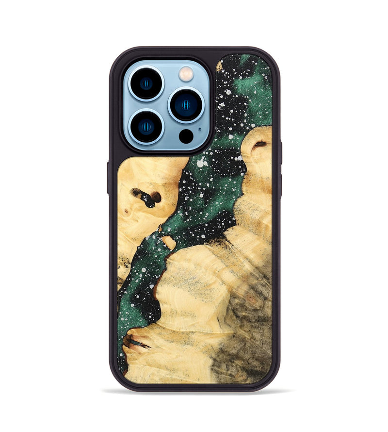 iPhone 14 Pro Wood Phone Case - Aleena (Cosmos, 733479)