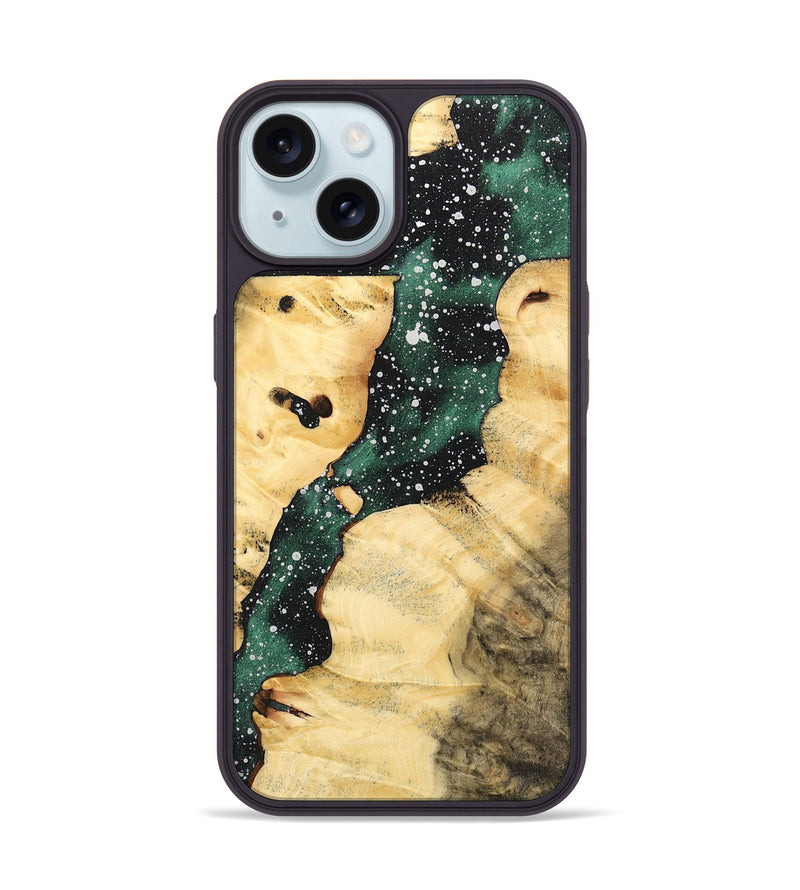 iPhone 15 Wood Phone Case - Aleena (Cosmos, 733479)