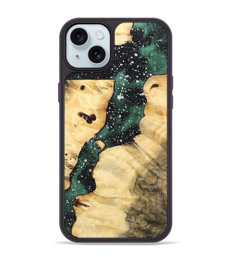 iPhone 15 Plus Wood Phone Case - Aleena (Cosmos, 733479)