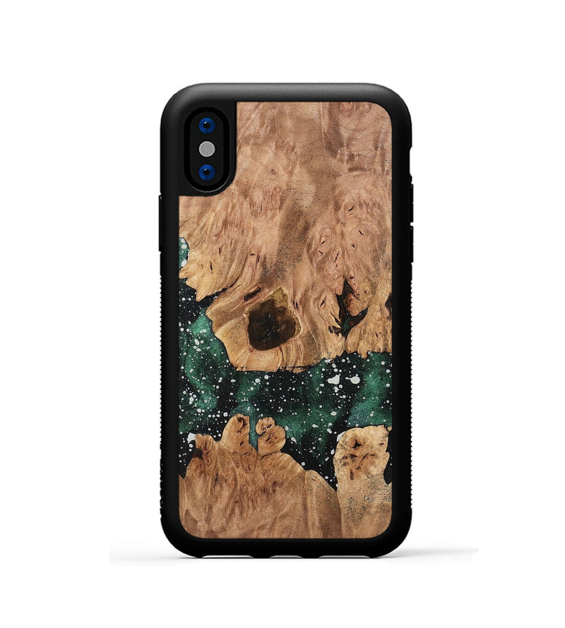 iPhone Xs Wood Phone Case - Aloise (Cosmos, 733486)