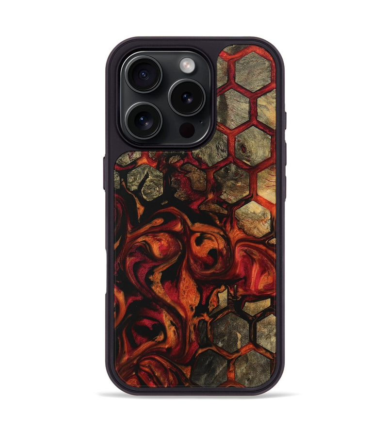 iPhone 16 Pro Wood Phone Case - Timmie (Pattern, 733489)