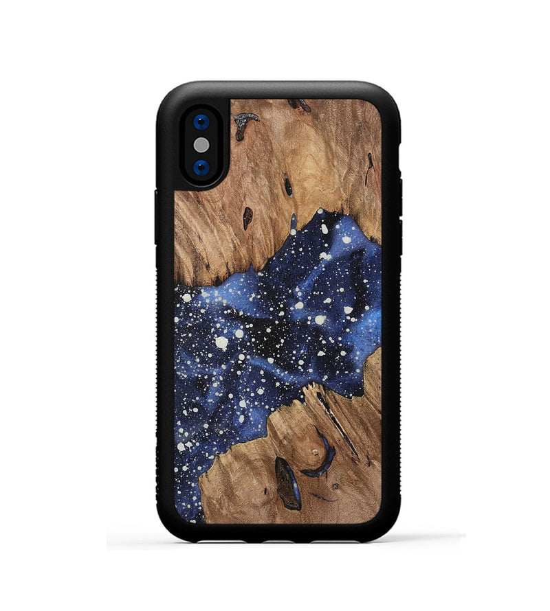 iPhone Xs Wood Phone Case - Edeline (Cosmos, 733495)