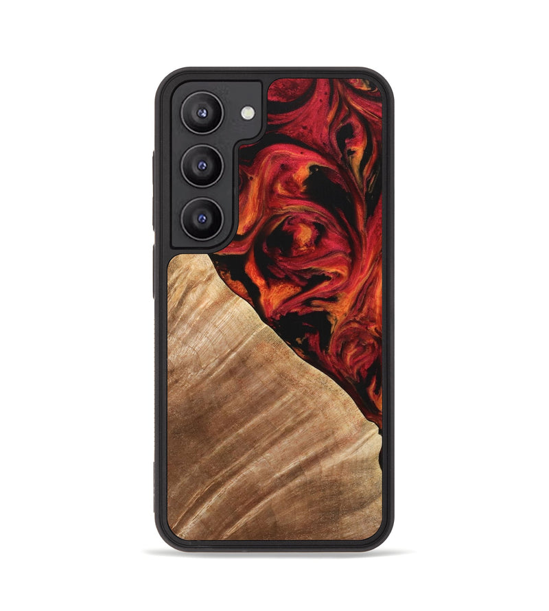 Galaxy S23 Wood Phone Case - Candee (Red, 733498)