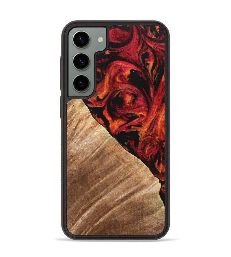 Galaxy S23 Plus Wood Phone Case - Candee (Red, 733498)