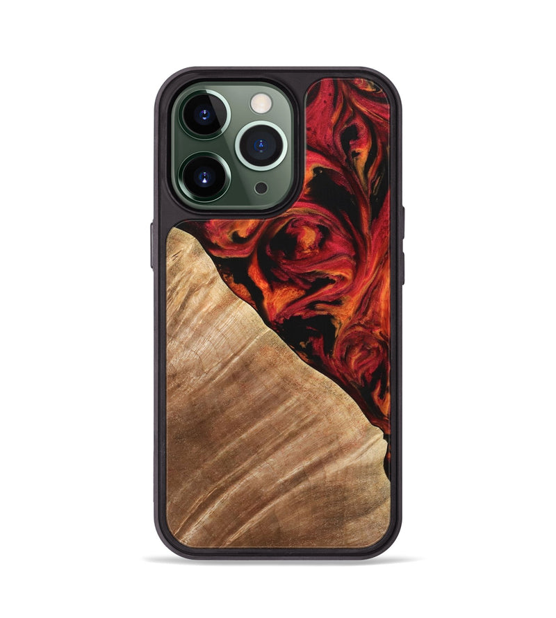 iPhone 13 Pro Wood Phone Case - Candee (Red, 733498)