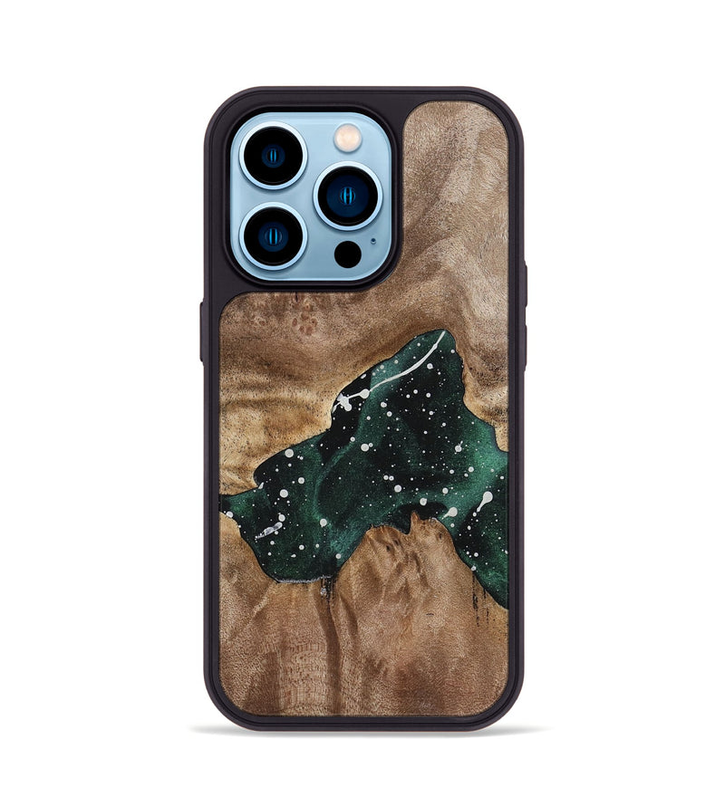 iPhone 14 Pro Wood Phone Case - Jimmie (Cosmos, 733501)