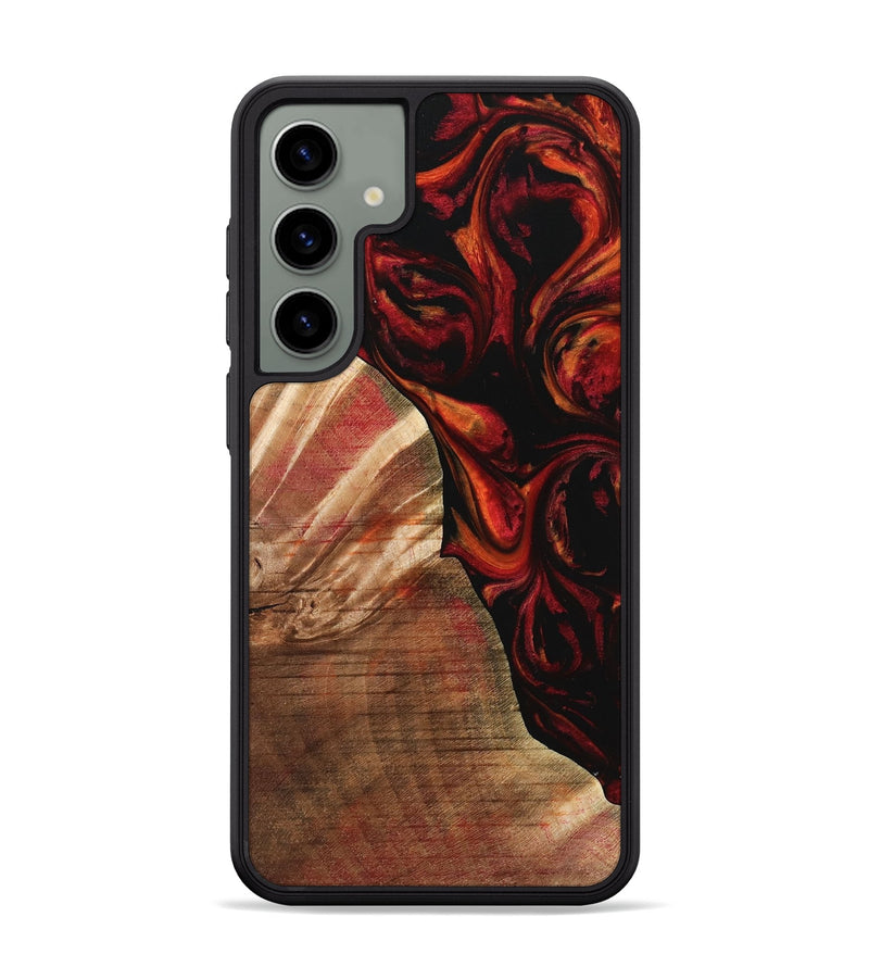 Galaxy S24 Plus Wood Phone Case - Ilene (Red, 733502)