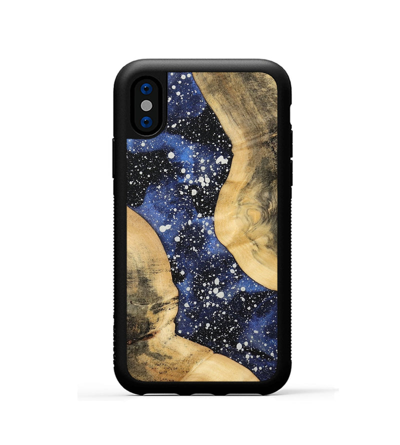 iPhone Xs Wood Phone Case - Vithit (Cosmos, 733503)