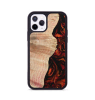 iPhone 11 Pro Wood Phone Case - Lorean (Red, 733505)