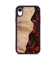 iPhone Xr Wood Phone Case - Lorean (Red, 733505)