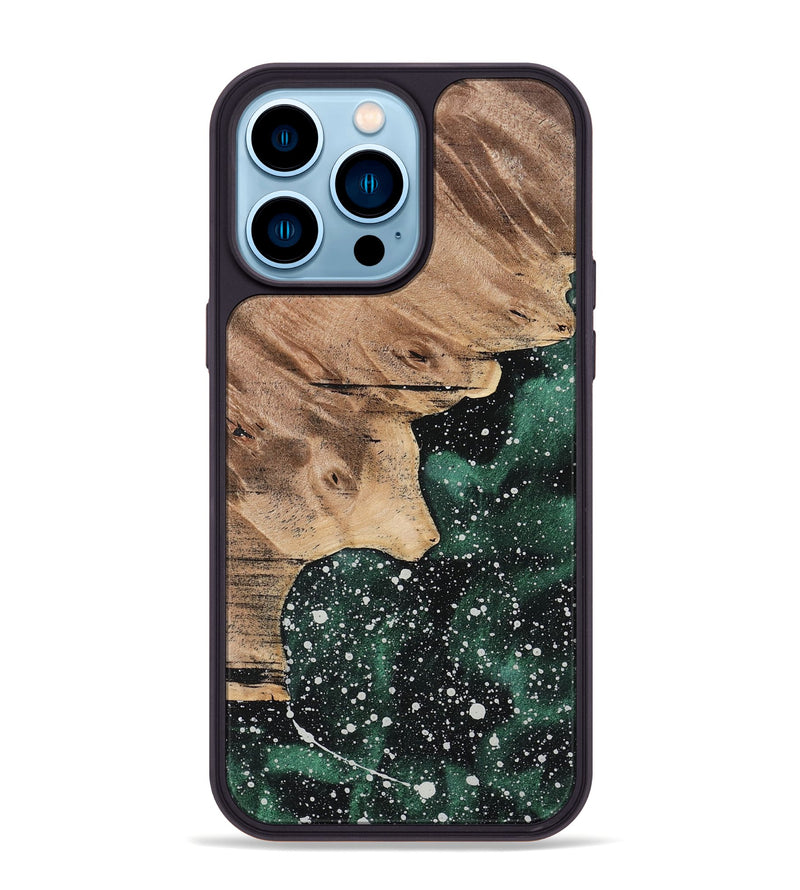 iPhone 14 Pro Max Wood Phone Case - Zarrin (Cosmos, 733506)