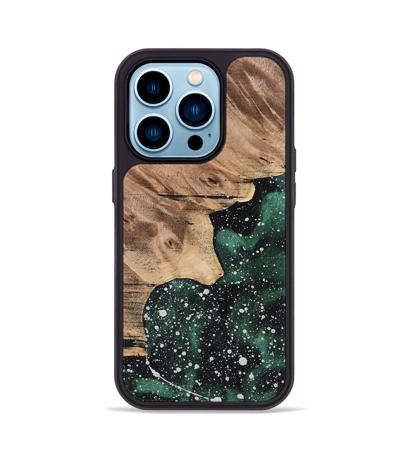 iPhone 14 Pro Wood Phone Case - Zarrin (Cosmos, 733506)