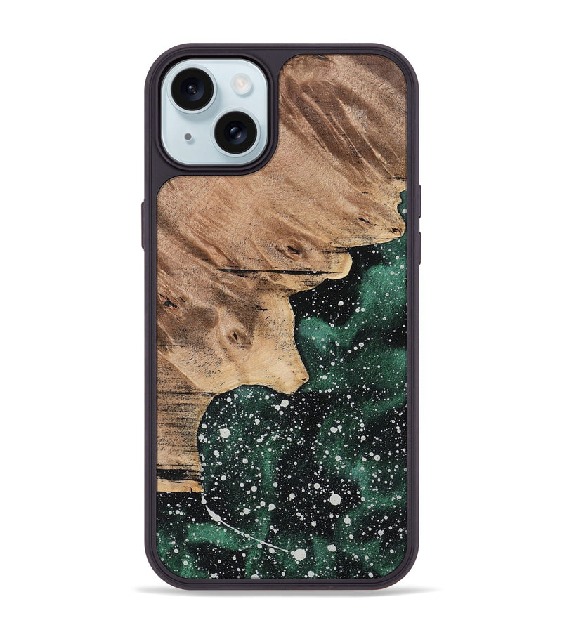 iPhone 15 Plus Wood Phone Case - Zarrin (Cosmos, 733506)