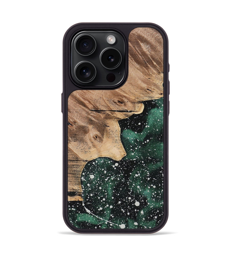 iPhone 15 Pro Wood Phone Case - Zarrin (Cosmos, 733506)