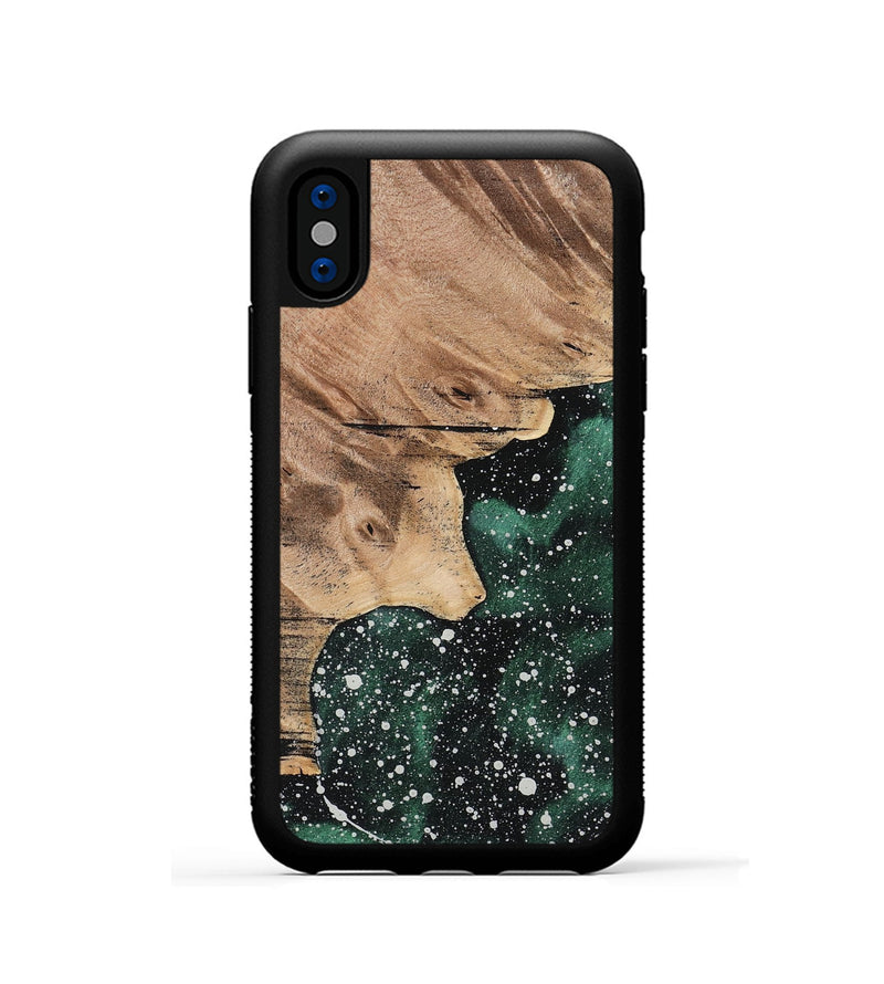 iPhone Xs Wood Phone Case - Zarrin (Cosmos, 733506)