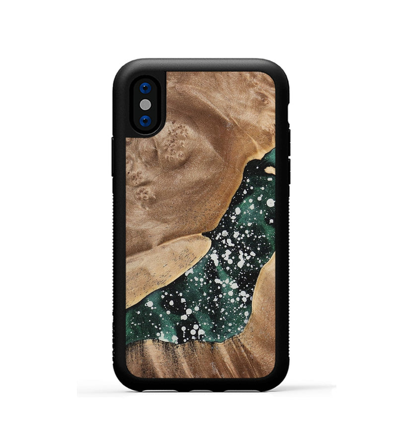 iPhone Xs Wood Phone Case - Tash (Cosmos, 733508)