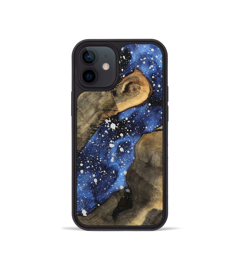 iPhone 12 mini Wood Phone Case - Nevsa (Cosmos, 733513)