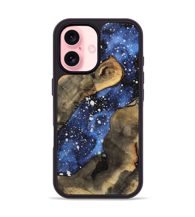 iPhone 16 Wood Phone Case - Nevsa (Cosmos, 733513)