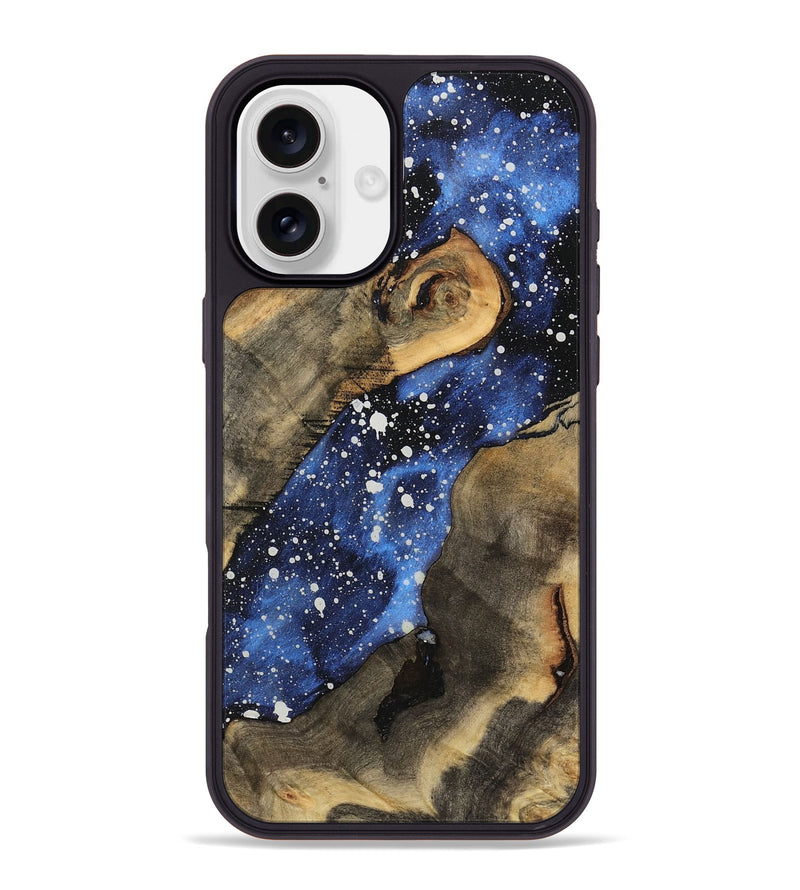 iPhone 16 Plus Wood Phone Case - Nevsa (Cosmos, 733513)