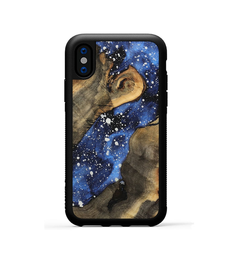 iPhone Xs Wood Phone Case - Nevsa (Cosmos, 733513)