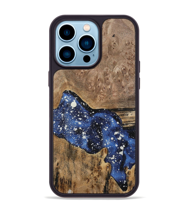 iPhone 14 Pro Max Wood Phone Case - Ashraf (Cosmos, 733516)