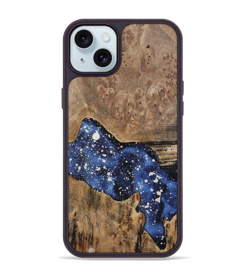 iPhone 15 Plus Wood Phone Case - Ashraf (Cosmos, 733516)