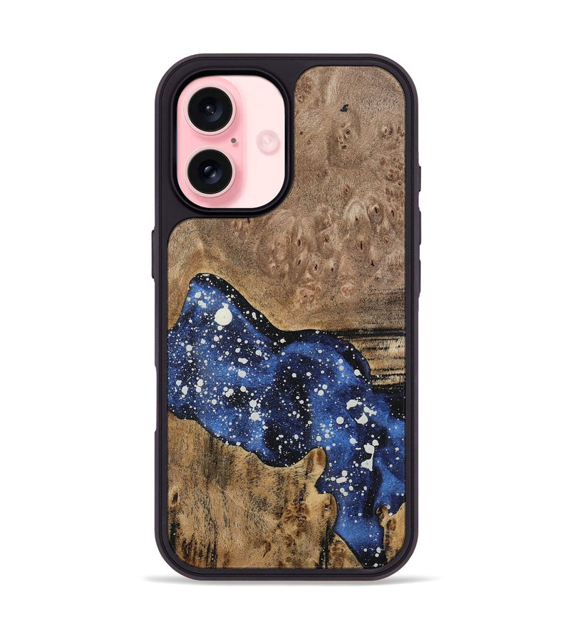 iPhone 16 Wood Phone Case - Ashraf (Cosmos, 733516)