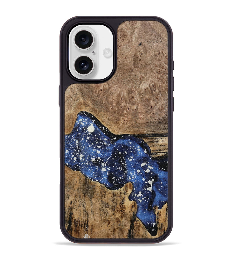 iPhone 16 Plus Wood Phone Case - Ashraf (Cosmos, 733516)