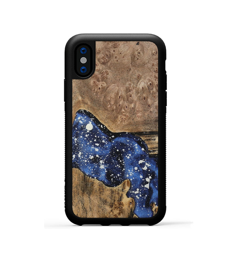 iPhone Xs Wood Phone Case - Ashraf (Cosmos, 733516)