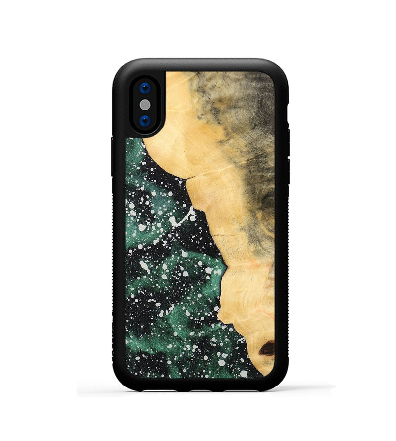 iPhone Xs Wood Phone Case - Vicki (Cosmos, 733520)