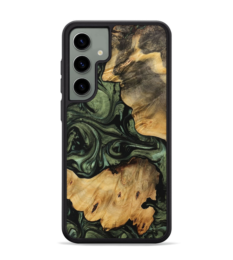 Galaxy S24 Plus Wood Phone Case - Natasha (Green, 733524)