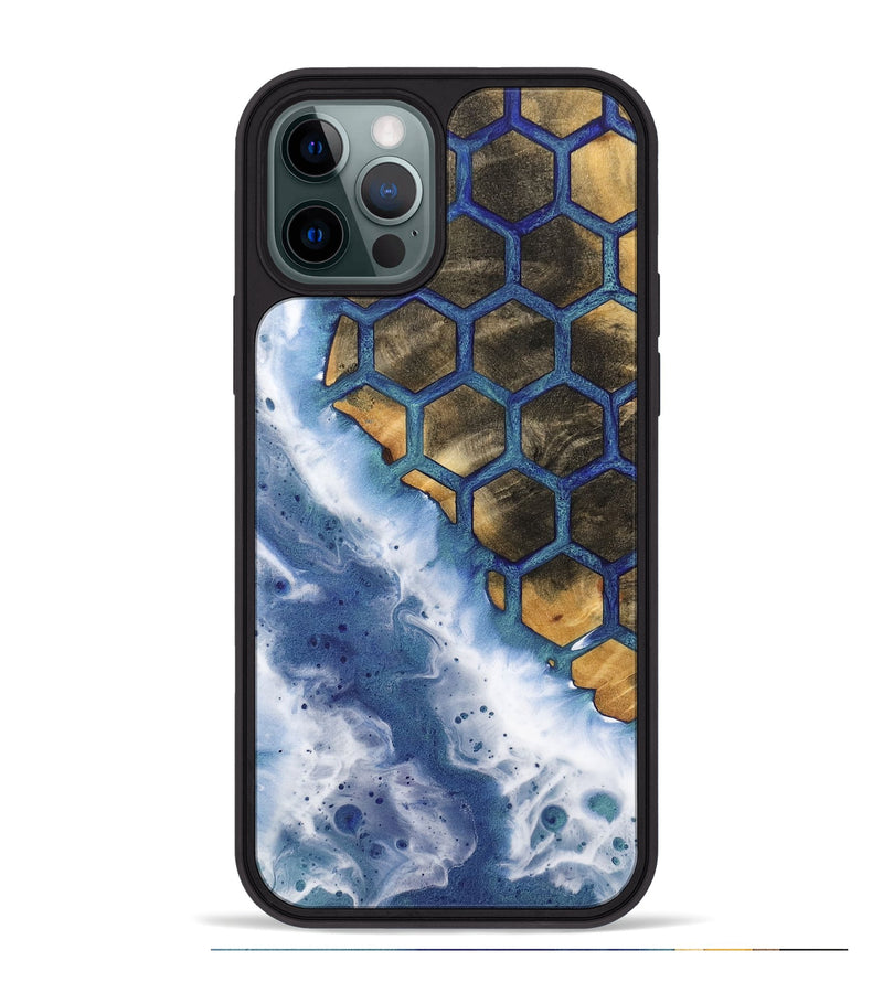 iPhone 12 Pro Max Wood Phone Case - Eline (Coastal, 733527)