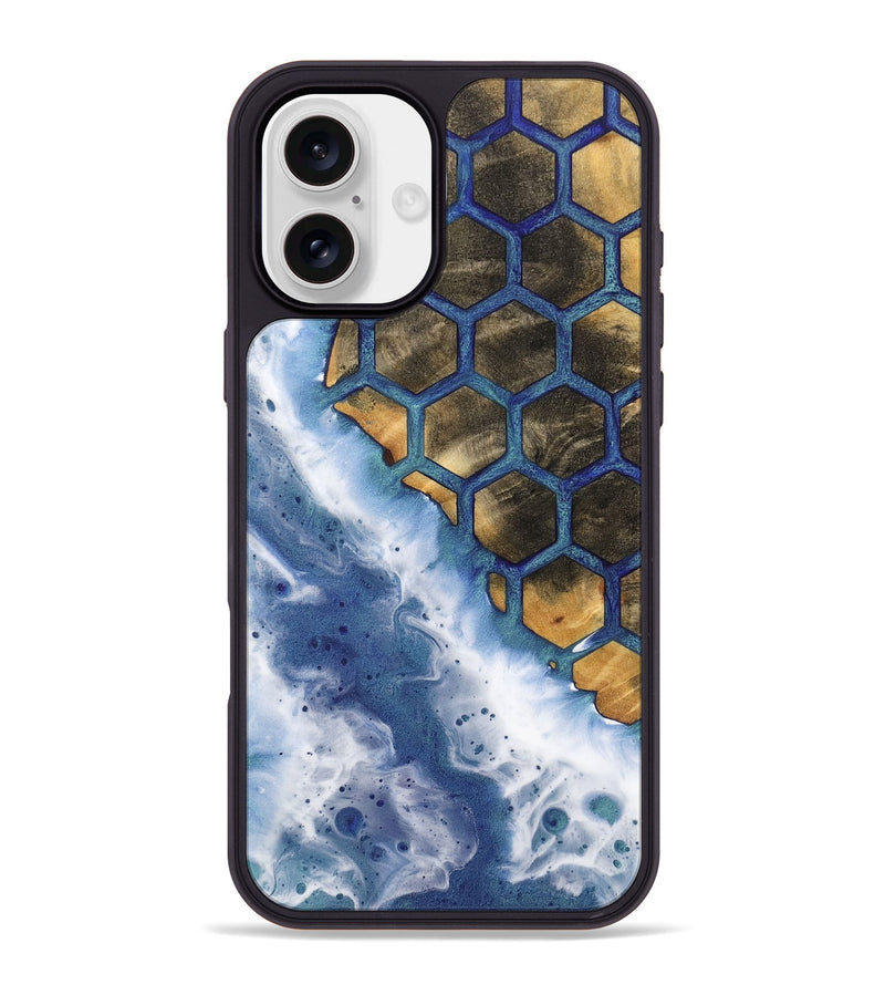 iPhone 16 Plus Wood Phone Case - Eline (Coastal, 733527)