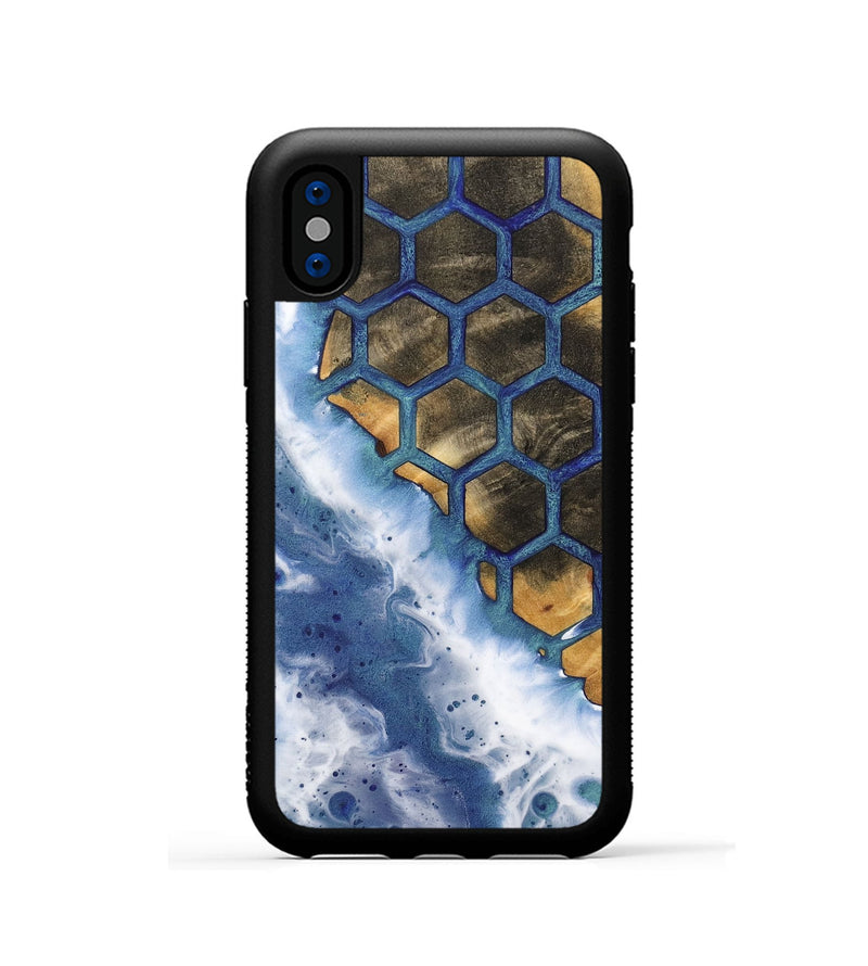 iPhone Xs Wood Phone Case - Eline (Coastal, 733527)